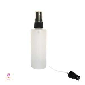 Plastic Bottles LDPE Cylinder Liquid Sprayer Bottles 8 oz. Natural (5 Bottles) 9728SB-5