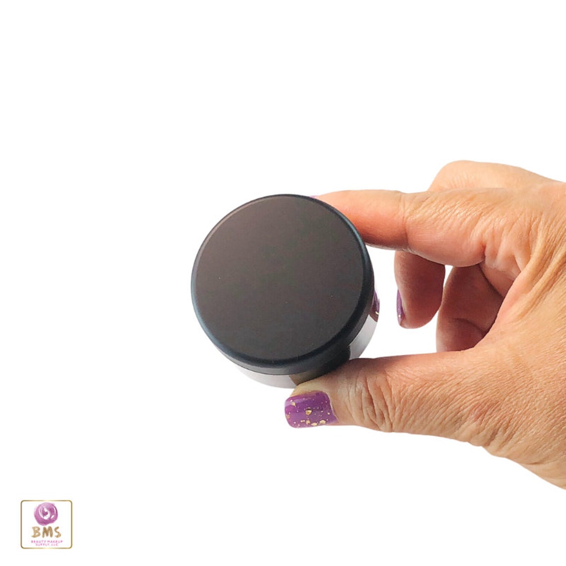 Black Makeup Storage Jars Beauty Powder Containers 30 Gram 30 Etsy