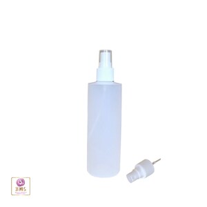 Plastic Bottles LDPE Cylinder Liquid Sprayer Bottles 8 oz. Natural (5 Bottles) 9728SW-5