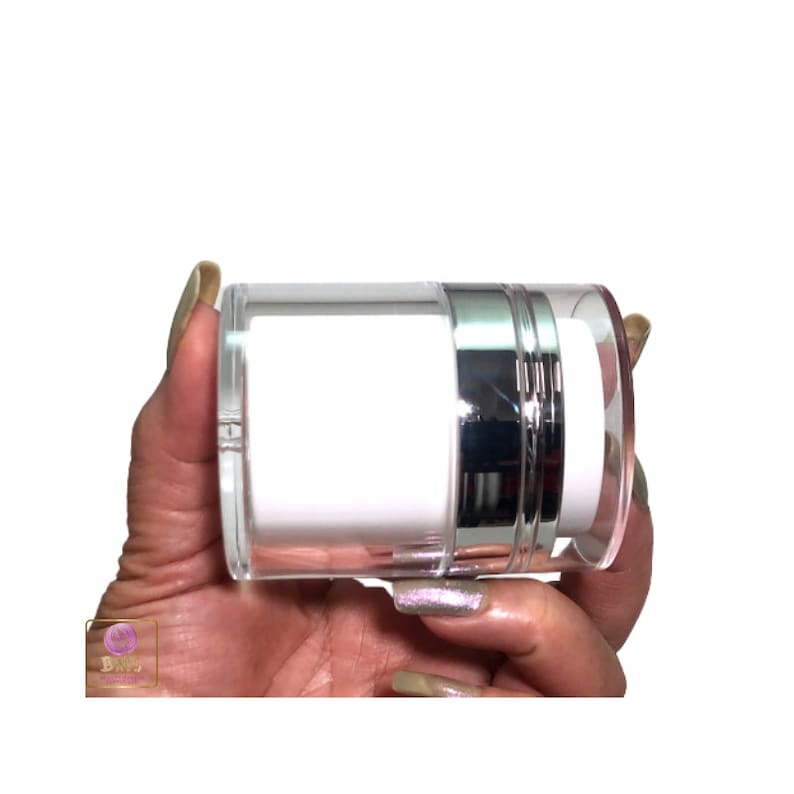 Airless Pump Jars Refillable Beauty Packaging Container - 30 ml / 1 oz. (2 pcs) 3630-2 image 2