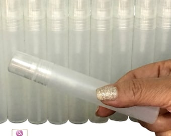 Plastic Spray Bottles Perfume Atomizers Refillable Pocket Pen Style Misters 15 Ml (5 Bottles) 3315-5