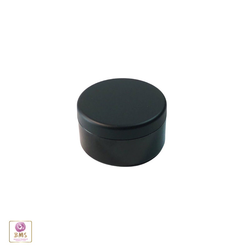 Black Makeup Storage Jars Beauty Powder Containers 30 Gram 30 Etsy
