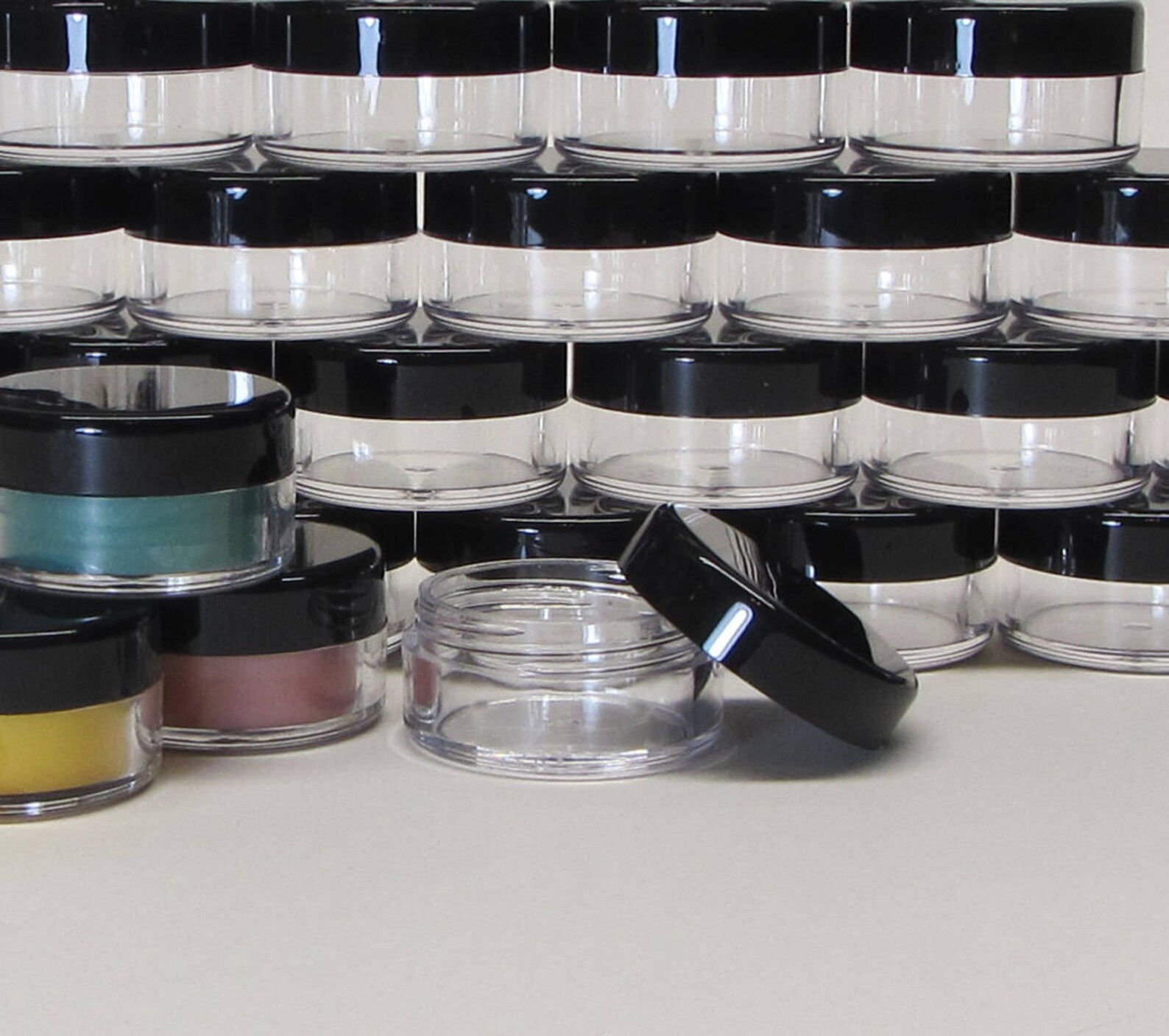 500 Wholesale Cosmetic Jars Plastic Beauty Lip Balm Makeup Etsy