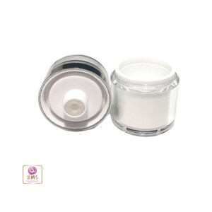 Airless Pump Jars Refillable Beauty Packaging Container - 30 ml / 1 oz. (2 pcs) 3630-2 image 4