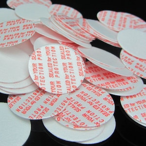 Press and Seal Foam Liners Tamper & Leak Proof Pressure Sensitive Beauty Container Sealers 24 mm (100 pcs) 9424-100