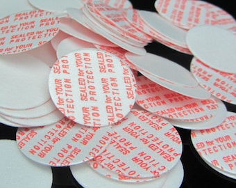 Press and Seal Foam Liners Tamper & Leak Proof Pressure Sensitive Beauty Container Sealers 24 mm (100 pcs) 9424-100