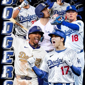 Vintage Dodgers Baseball Graphic PNG | Sports Graphic PNG | Retro Baseball Player Shirt Design | DTF Transfer | Instant Download 300 Dpi