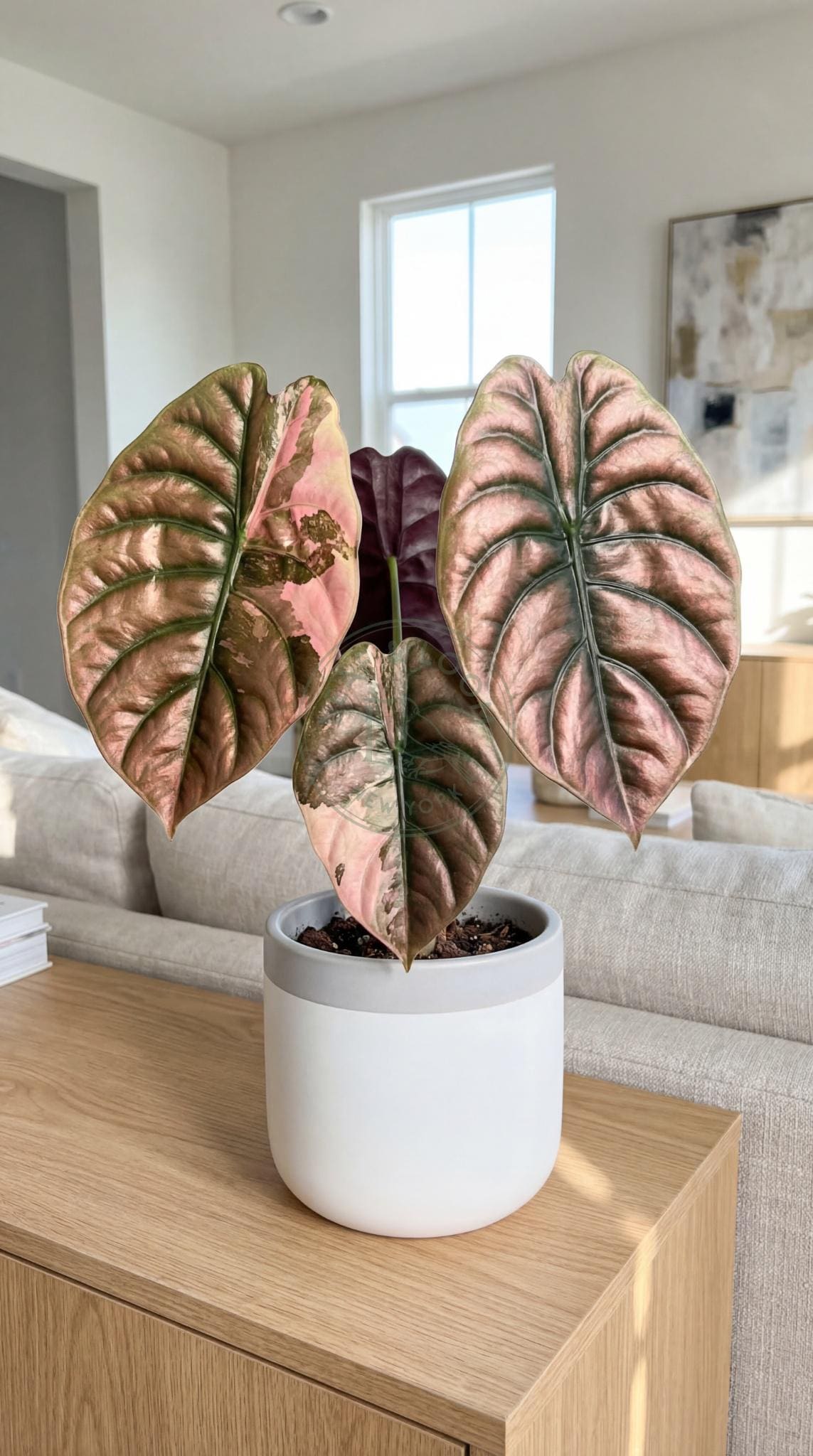 Alocasia Cuprea Red Secret Pink - Etsy