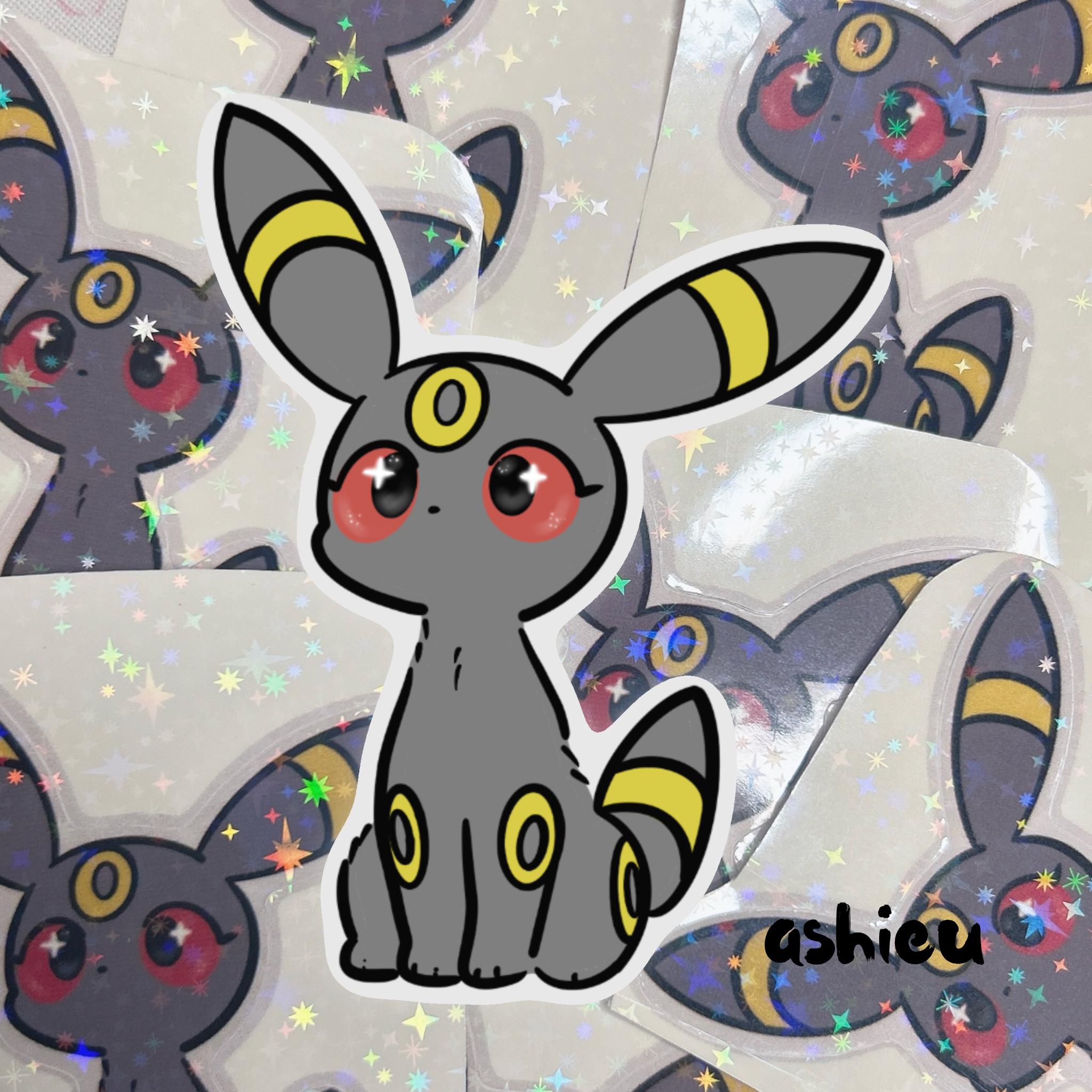 Pokemon Umbreon Sticker - Vinyl Decal - Etsy