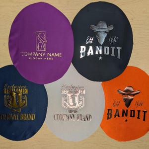 Satin Hat Liner & Custom logo