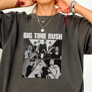 Big Time Rush Shirt, Big Time Rush Tour 2025 TShirt, Big Time Rush Merch, Big Time Rush In Real Life Tour 2025 Shirt, Comfort Colors