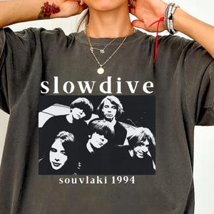 slowdive Tシャツ　L　souvlaki 黒 Souvlaki Long Sleeve Black T-Shirt – Slowdive