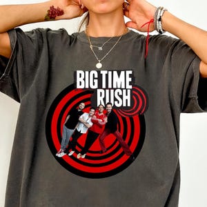 Big Time Rush Tour 2025 Shirt, Big Time Rush T-Shirt, Big Time Rush Band Tee, Big Time Rush Pop Music Fan Tshirt, Comfort Colors
