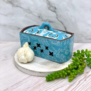 Garlic jar storage sale