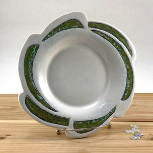 Handmade Sandwich Snack Plate, Ceramic Lunch Plate, Pottery Dinner Plate, Modern Plate, Handmade Dinnerware, Modern Tableware