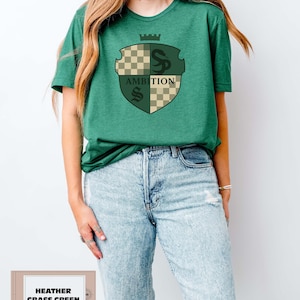 Ambition Crest Shirt, Fantasy House Inspired Tee, Bella Canvas Graphic Shirt, Magical Book Lover Gift, Serpent Crest Shirt