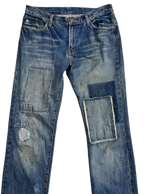 Vintage PPFM Custom Performance Patchwork Distres… - image 3