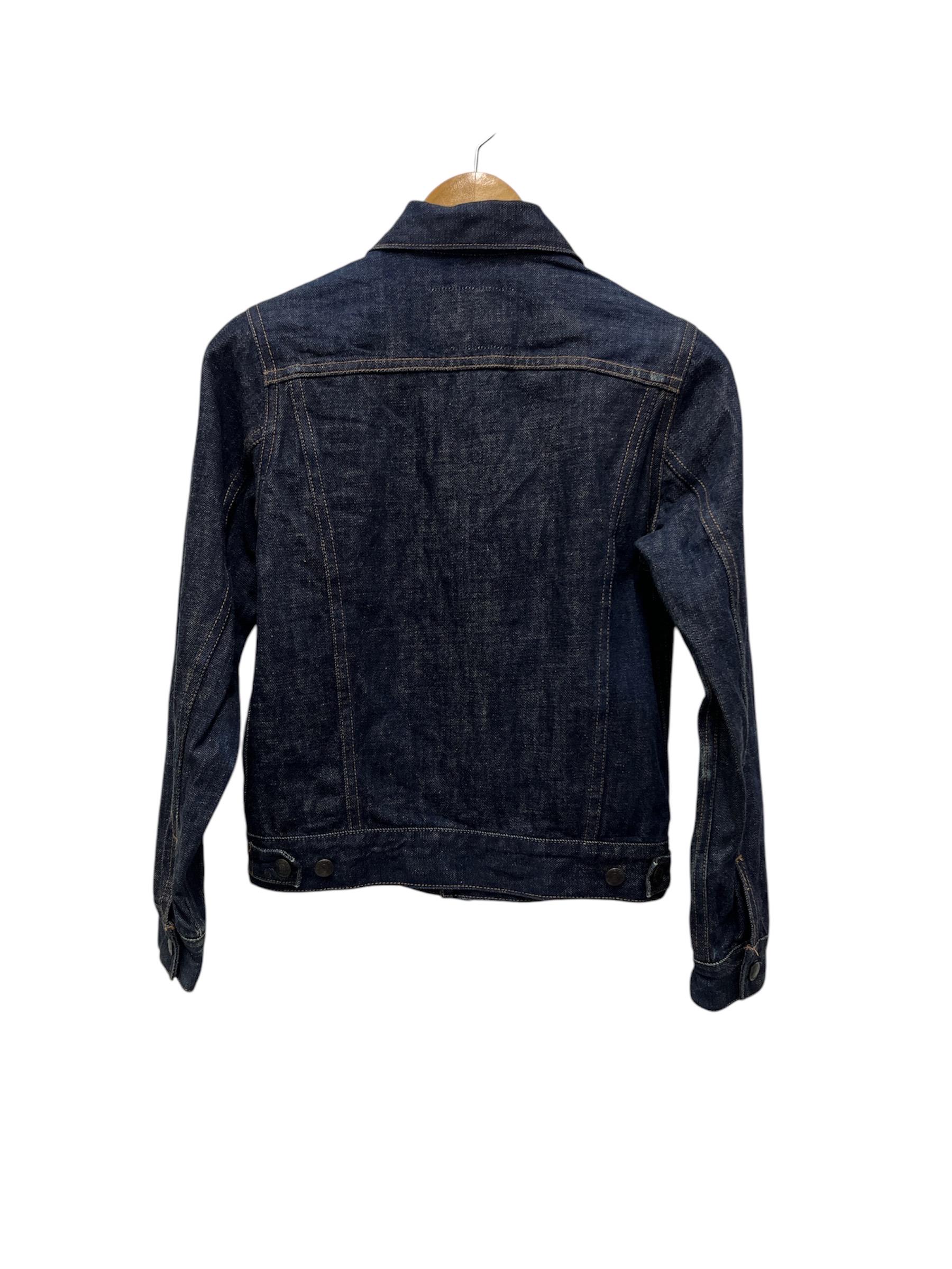 Vintage 90s Chevignon Girl Type 3 Trucker Denim Jacket Selvedge 
