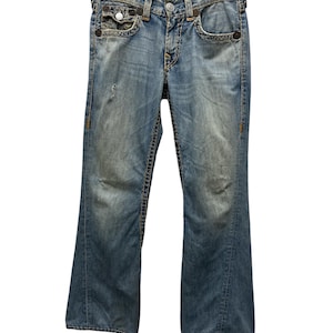 True Religion Joey Big T Metalli Size 25 Jeans New With Tags