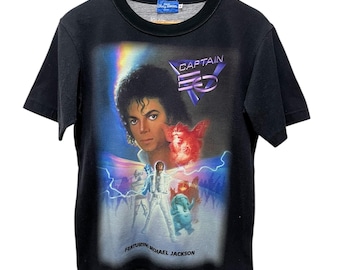 Camiseta vintage de Disney Capitán EO con Michael Jackson de los años 2000 S