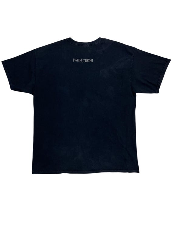 00s NINE INCH NAILS with teeth Tシャツ L Vintage 00s Nine Inch Nails Band Tee: With Teeth Album Promo