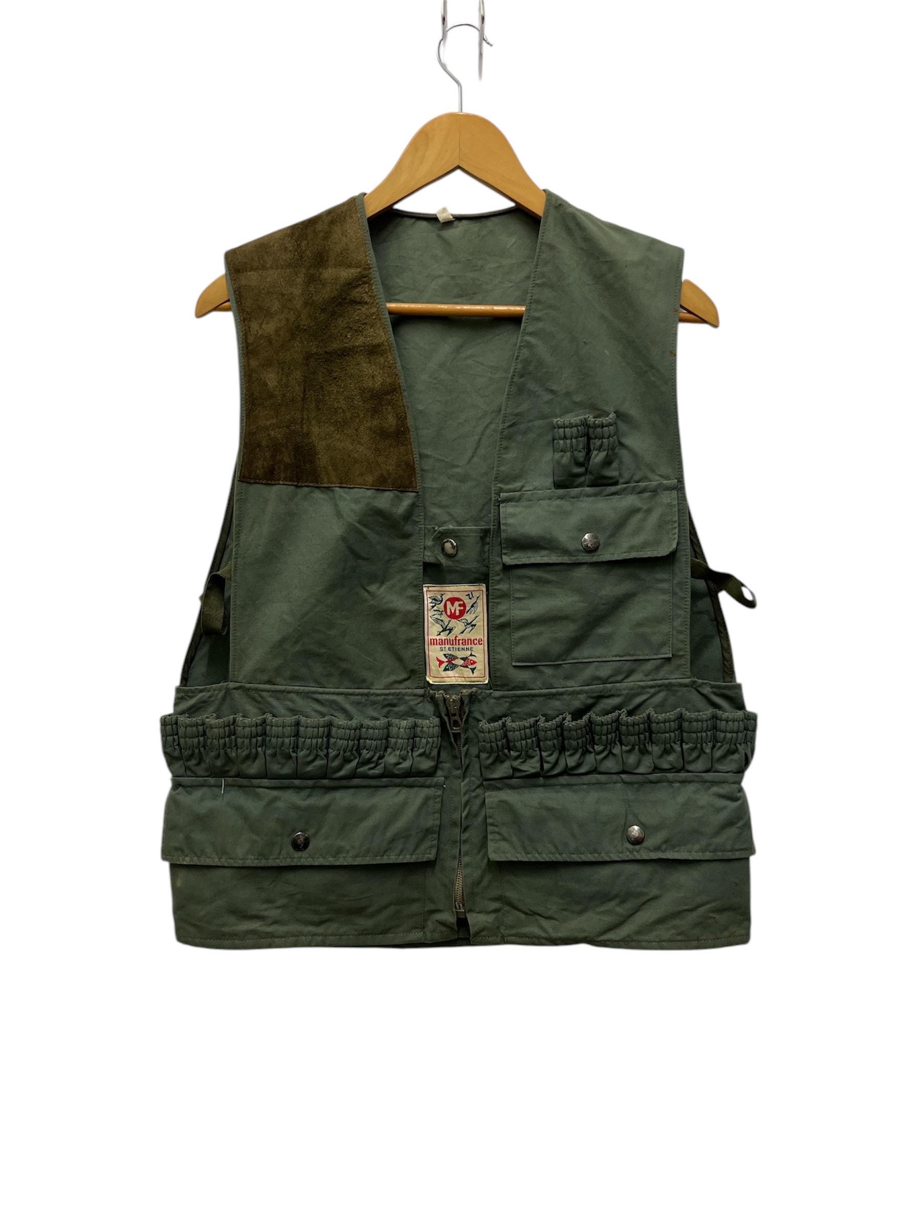 Vintage 70s Manufrance Hunting Vest: Colamtiss Multipocket Utility 