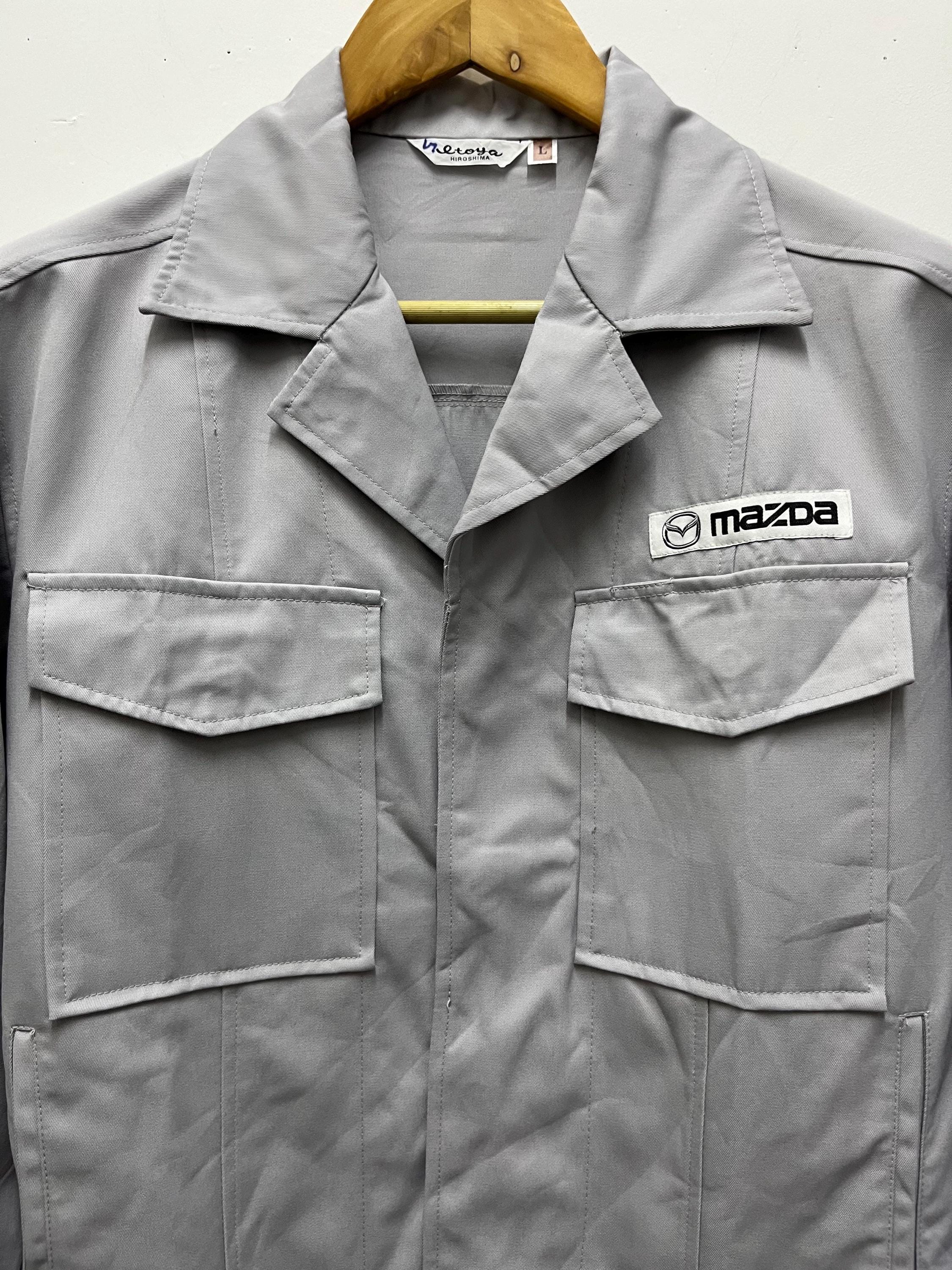 Vintage 90s JDM JAF Mazda Japan Staff Factory Uniform Worker