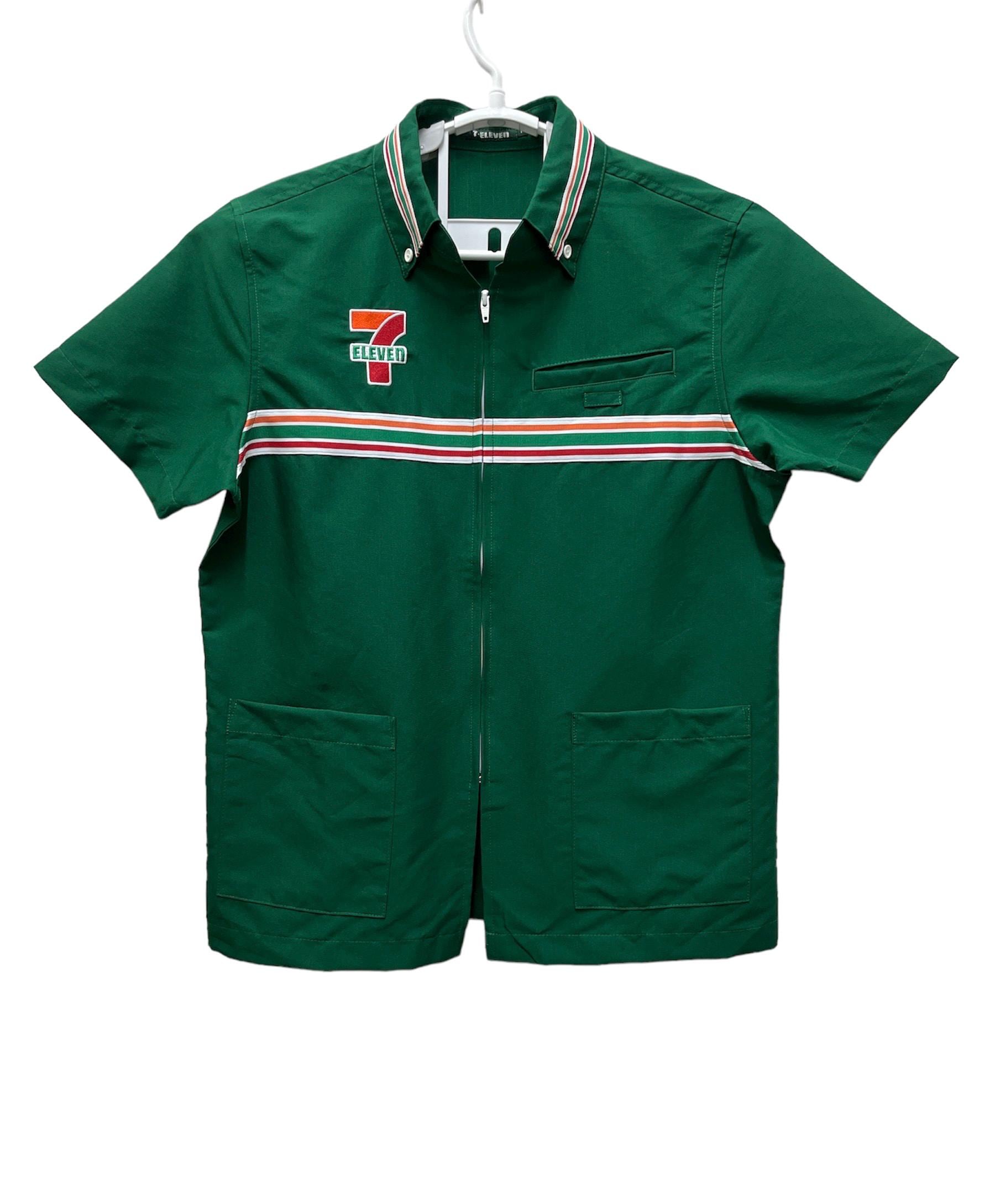 希少　80年代ビンテージ第2世代セブンイレブンシャツ 美品80年代ビンテージ第2世代セブンイレブンシャツ