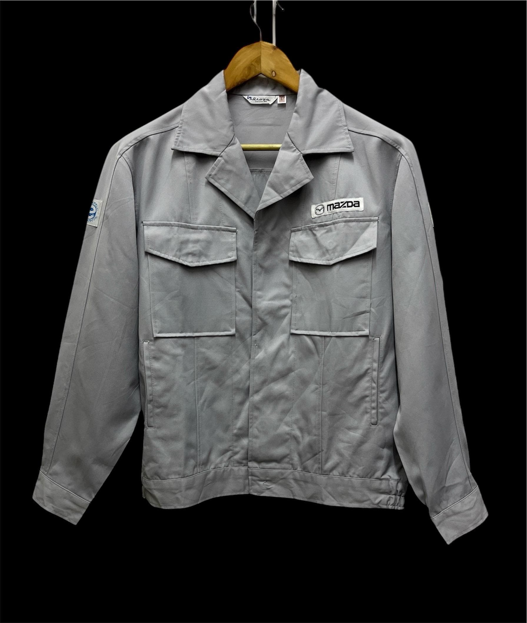 Vintage 90s JDM JAF Mazda Japan Staff Factory Uniform Worker