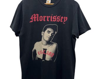 90s Morrissey Kill Uncle T-shirt. Vintage 1991 Morrissey Harvey