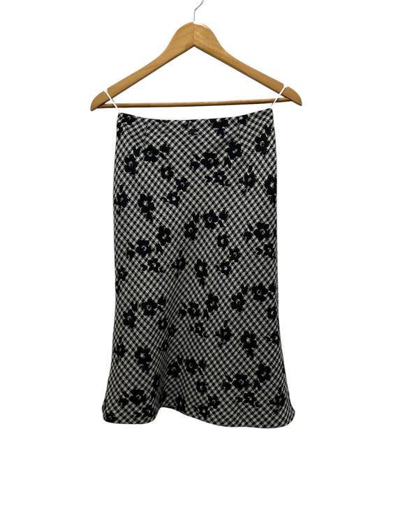 Courrèges, Vintage 80s Courreges Paris Wool Skirt Women Size 26