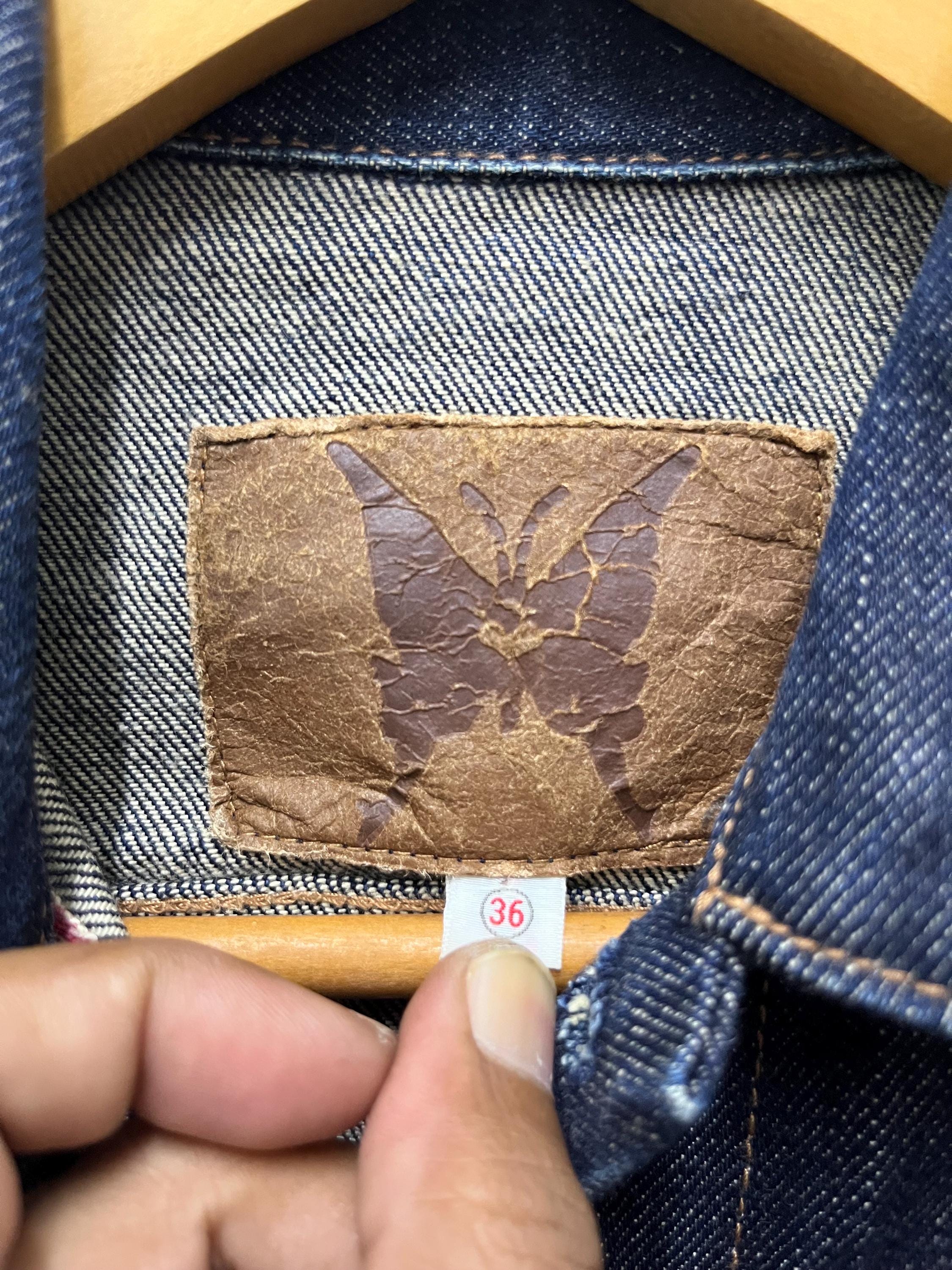 Vintage 90s Chevignon Girl Type 3 Trucker Denim Jacket Selvedge 
