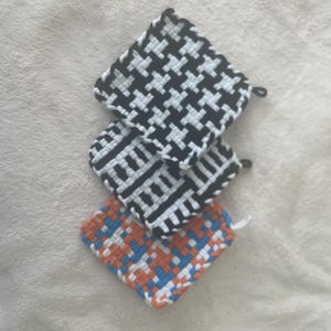 set of three trivets/pot holders