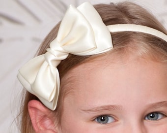 Bandeau d’arc de fille, bandeau, bandeau, accessoire de cheveux de fille, bandeau de fille, bandeau pour des filles, bandeau d’arc, bandeau d’enfant, bandeau de bébé, bandeau avec l’arc.