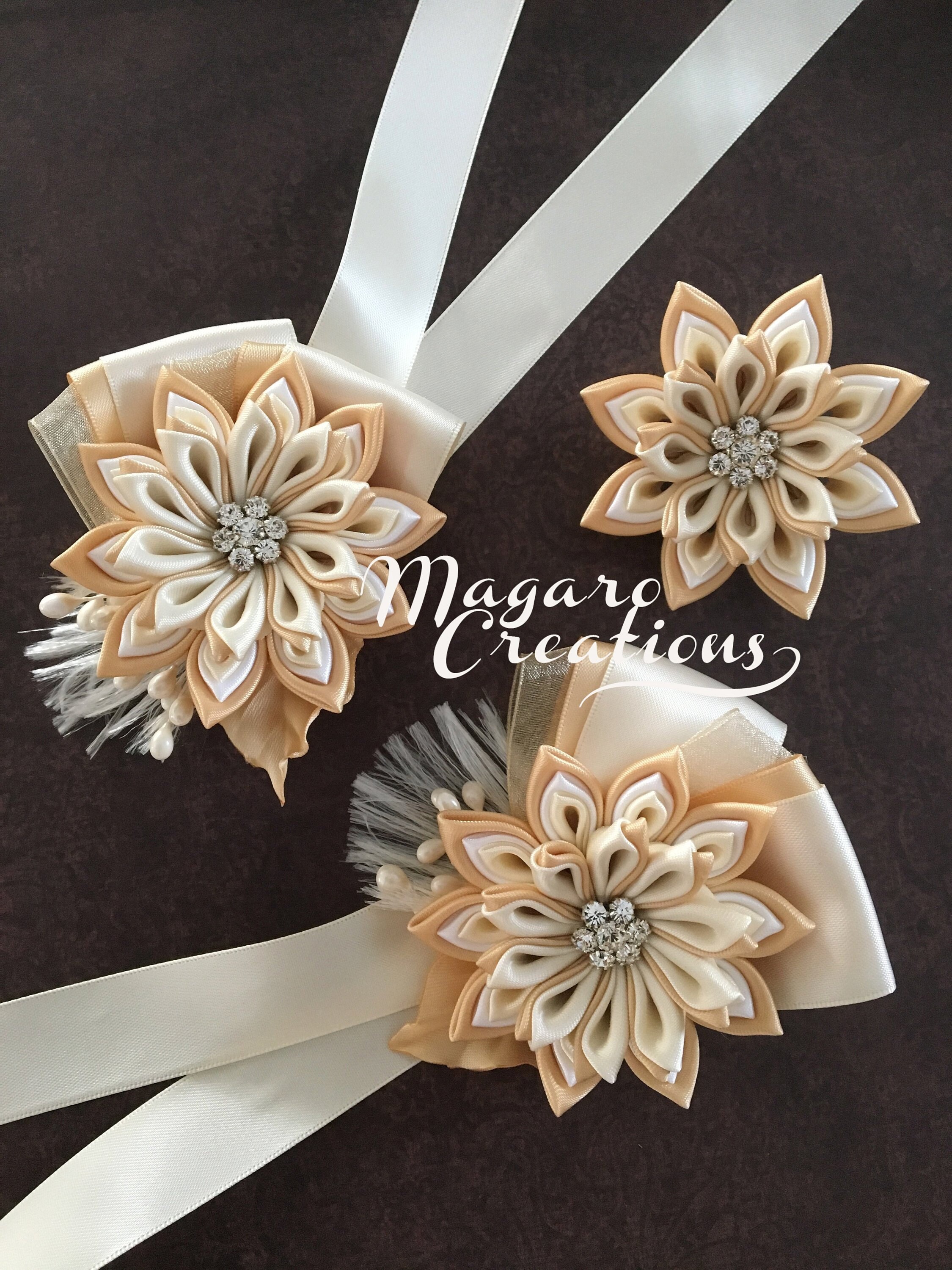 Floral Boutonniere / Corsage Pin Assorted Neutral Pearl Pin (1.5 Pins /  144pcs)