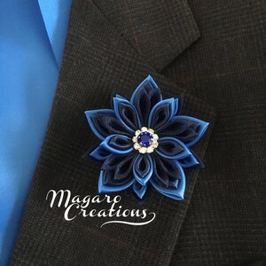 Peony Lapel Pin for Men Boutonnières, Wedding Boutonniere, Flower Boutonniere, Lapel Pins Men, Suit Lapel Pin, Mens Lapel Pin, Handmade Pin