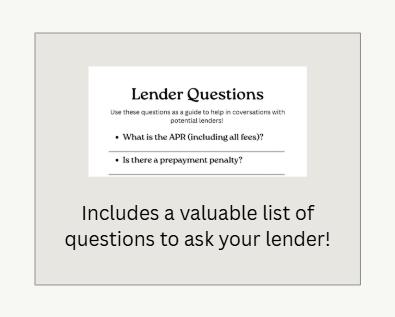 New Homeowner Guide Printable | Home Buying Organizer Binder | First ...
