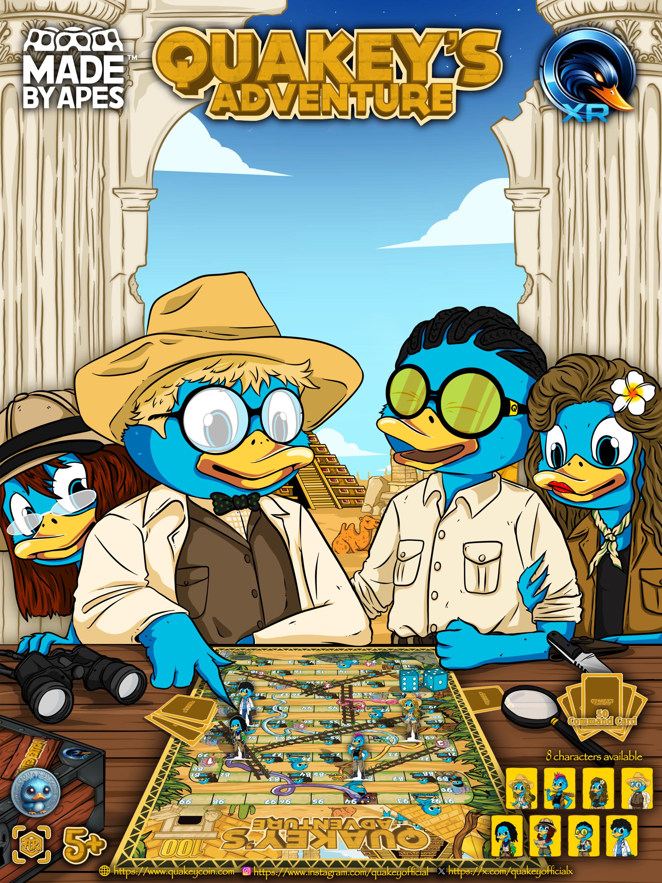 SPECIAL EDITION: Quakey's Adventure Augmented Reality Board Game ...