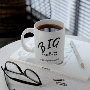 Comfy Jumbo Mug, 20oz - Perfect for Coffee Lovers, Personalized Gift, Office Companion, Funny Quotes, Tea Mug