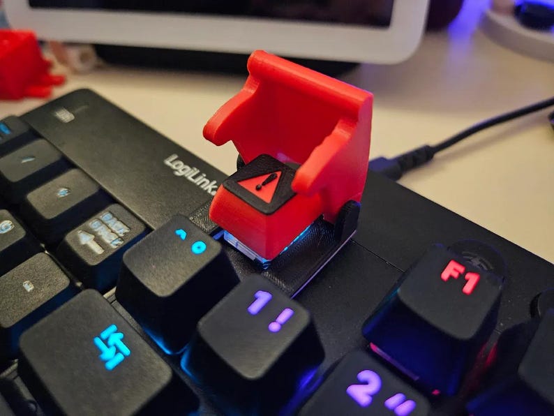 Rage Quit Protection Keycap Holder for Logitech Pro X TKL STL 3D ...
