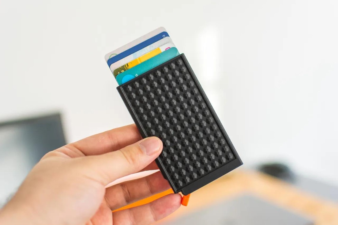 Wallet Latch Slim Credit Card Wallet With Ejection Mechanism | STL File | 3D ...