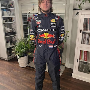 Mono de Max Verstappen para Red Bull Racing – Nivel 2 CIK/FIA, Cordura Shell
