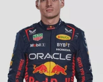 2023 Max Verstappen Red Bull Racing Go-Kart Racing Suit – CiK/FiA Level 2 Certified | High-Performance Race-Wear
