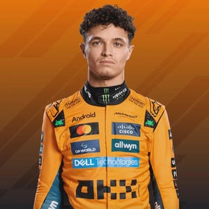 LANDO NORRIS McLaren 2025 Go-Kart Racing Suit – CiK/FiA Level 2 Certified | High-Performance Race-Wear
