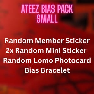 Mystery Ateez Bias Pack