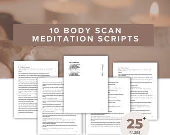 10 Body Scan Meditation Scripts