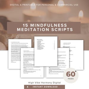15 Mindfulness Meditation Scripts