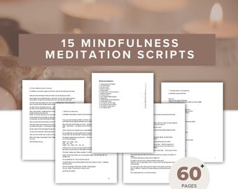 15 Mindfulness Meditation Scripts