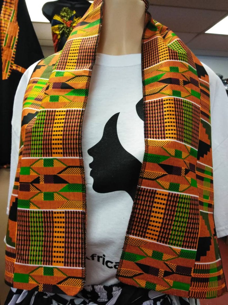 can anyone wear a kente stole