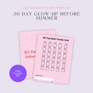 30-Day Glow-up Planner